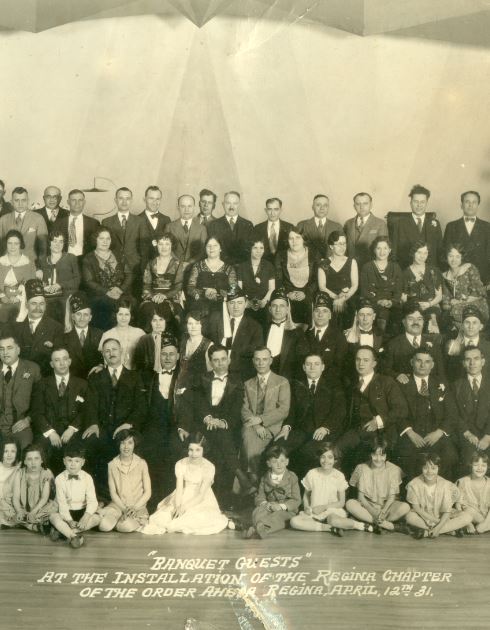 Photograph of Regina, Saskatchewan, Order of Ahepa banquet 1931